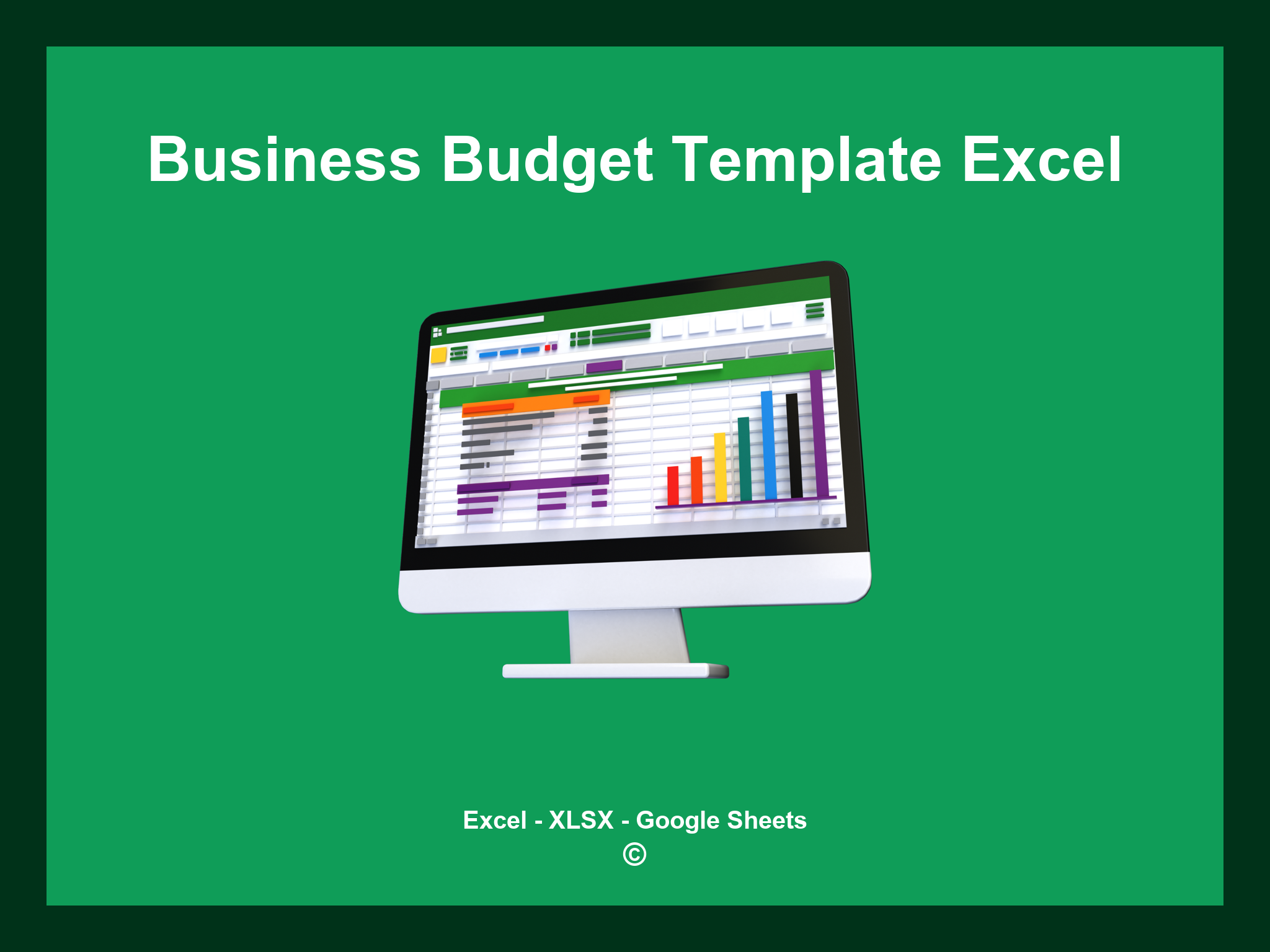 Business Budget Template Excel