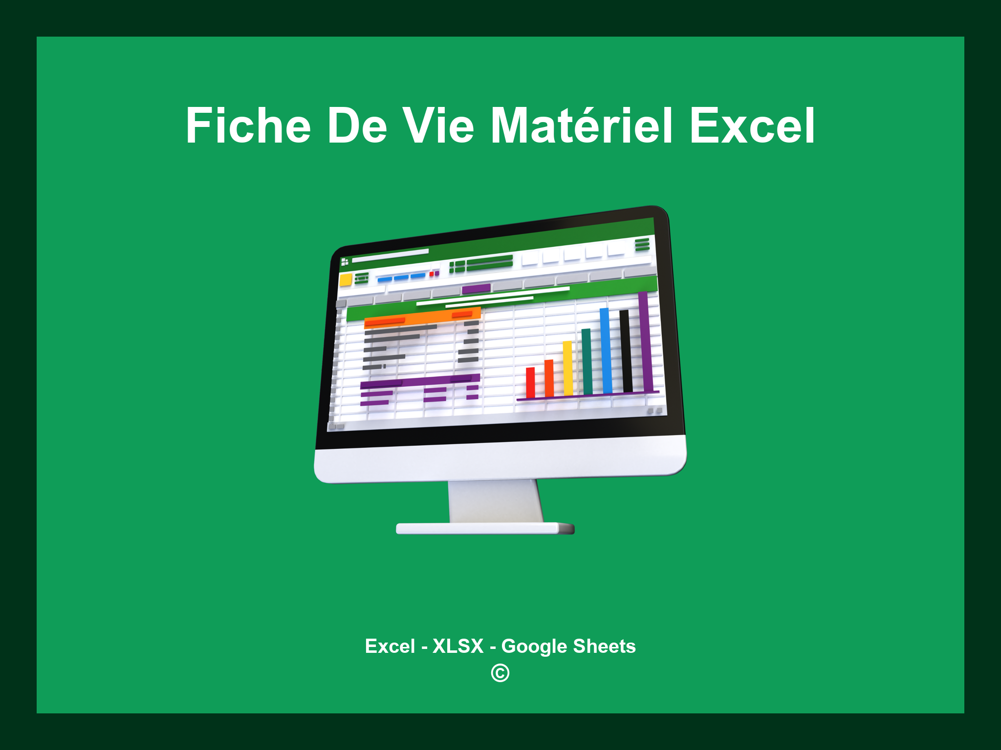 Fiche De Vie Matériel Excel