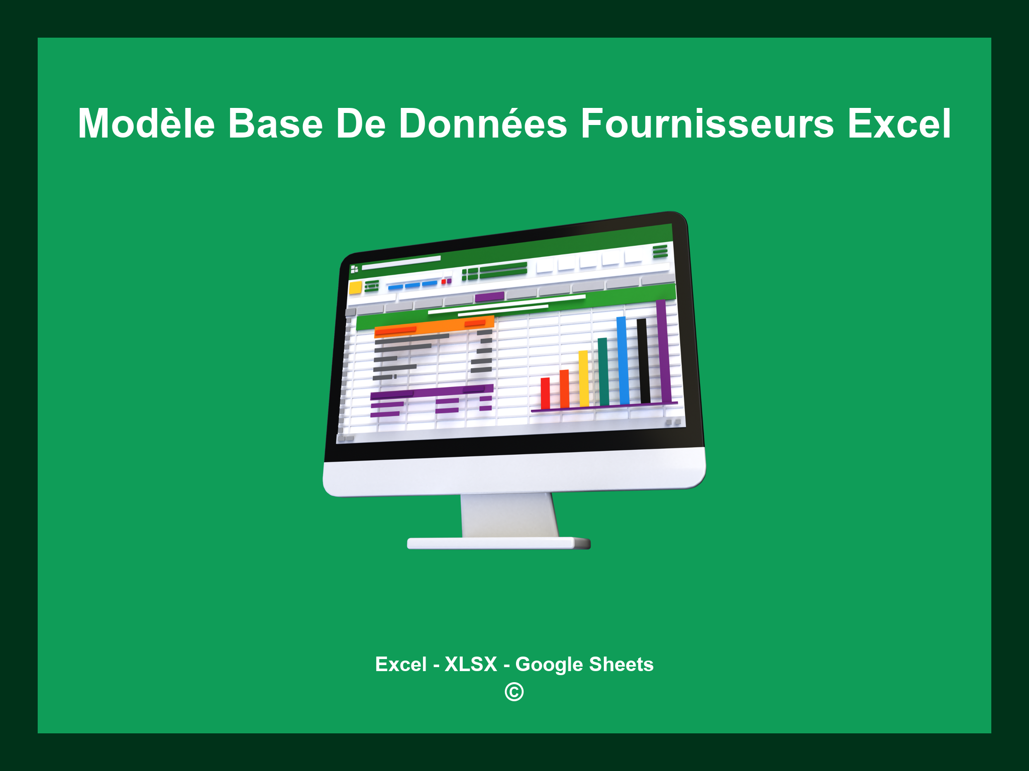 Modèle Base De Données Fournisseurs Excel