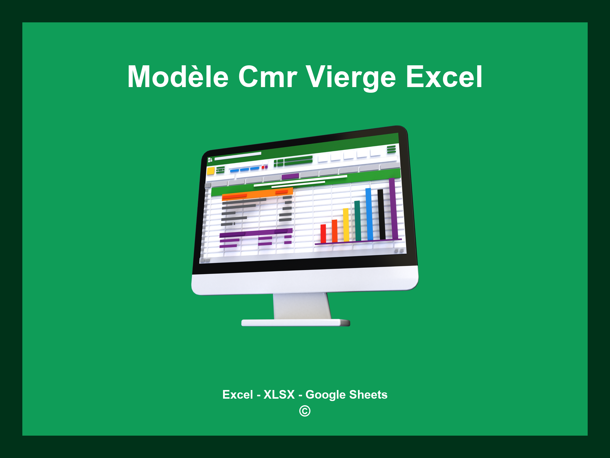 Modèle Cmr Vierge Excel