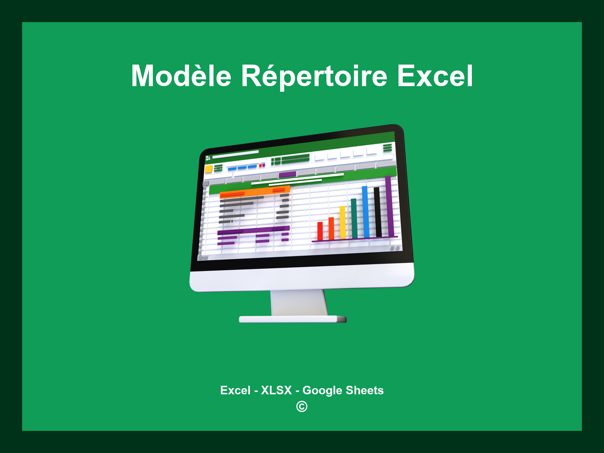 Modèle Répertoire Excel