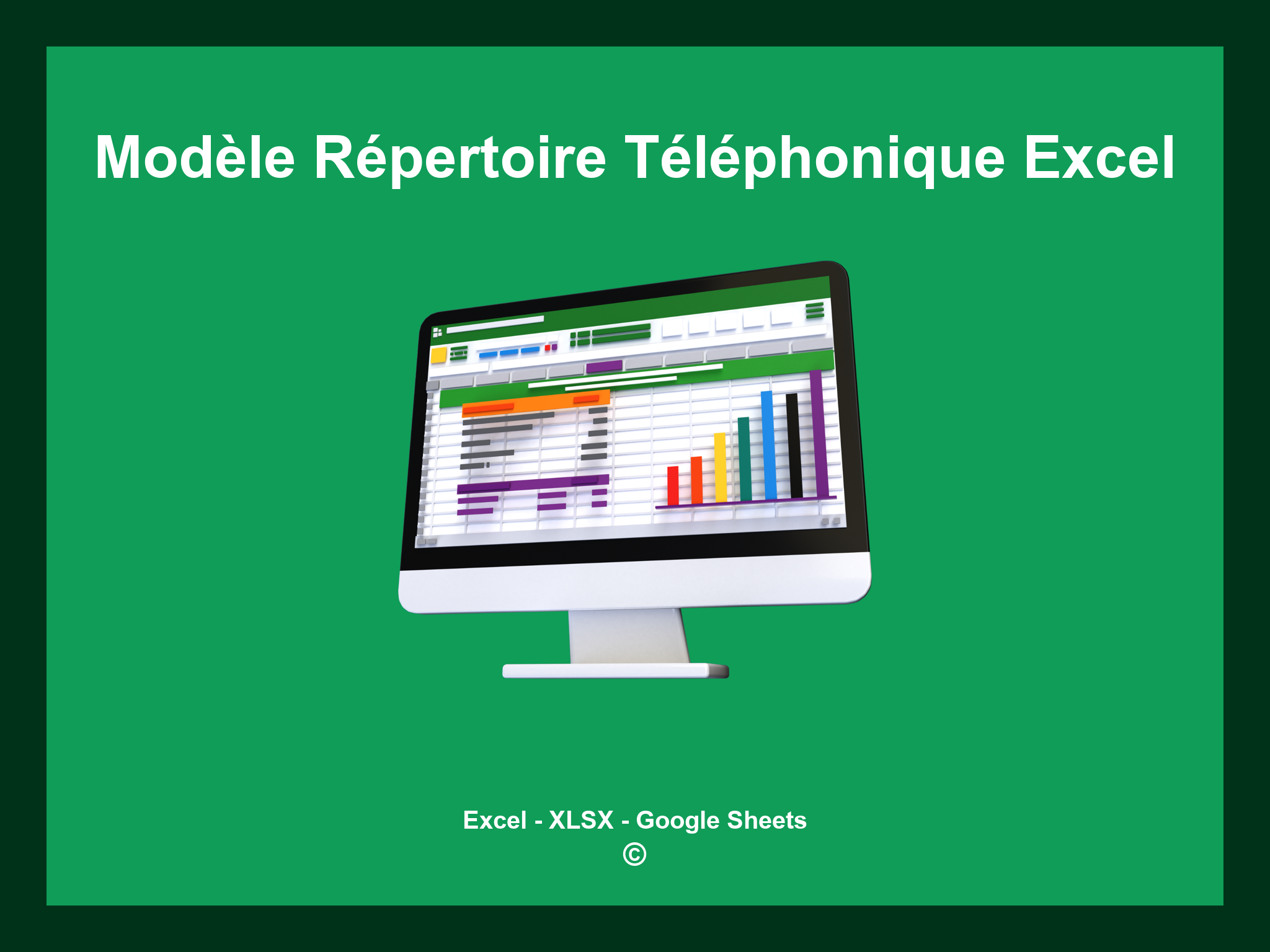 Modèle Répertoire Téléphonique Excel