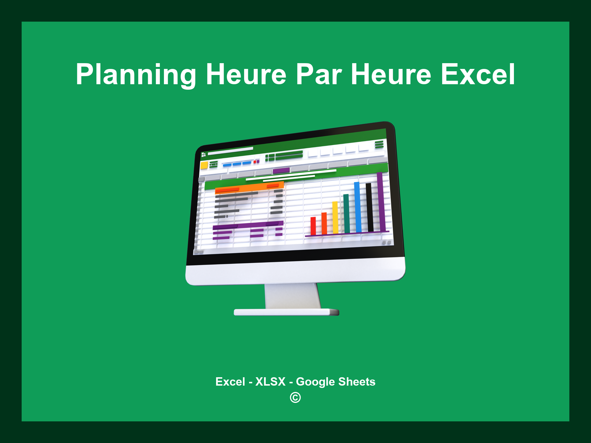 Planning Heure Par Heure Excel