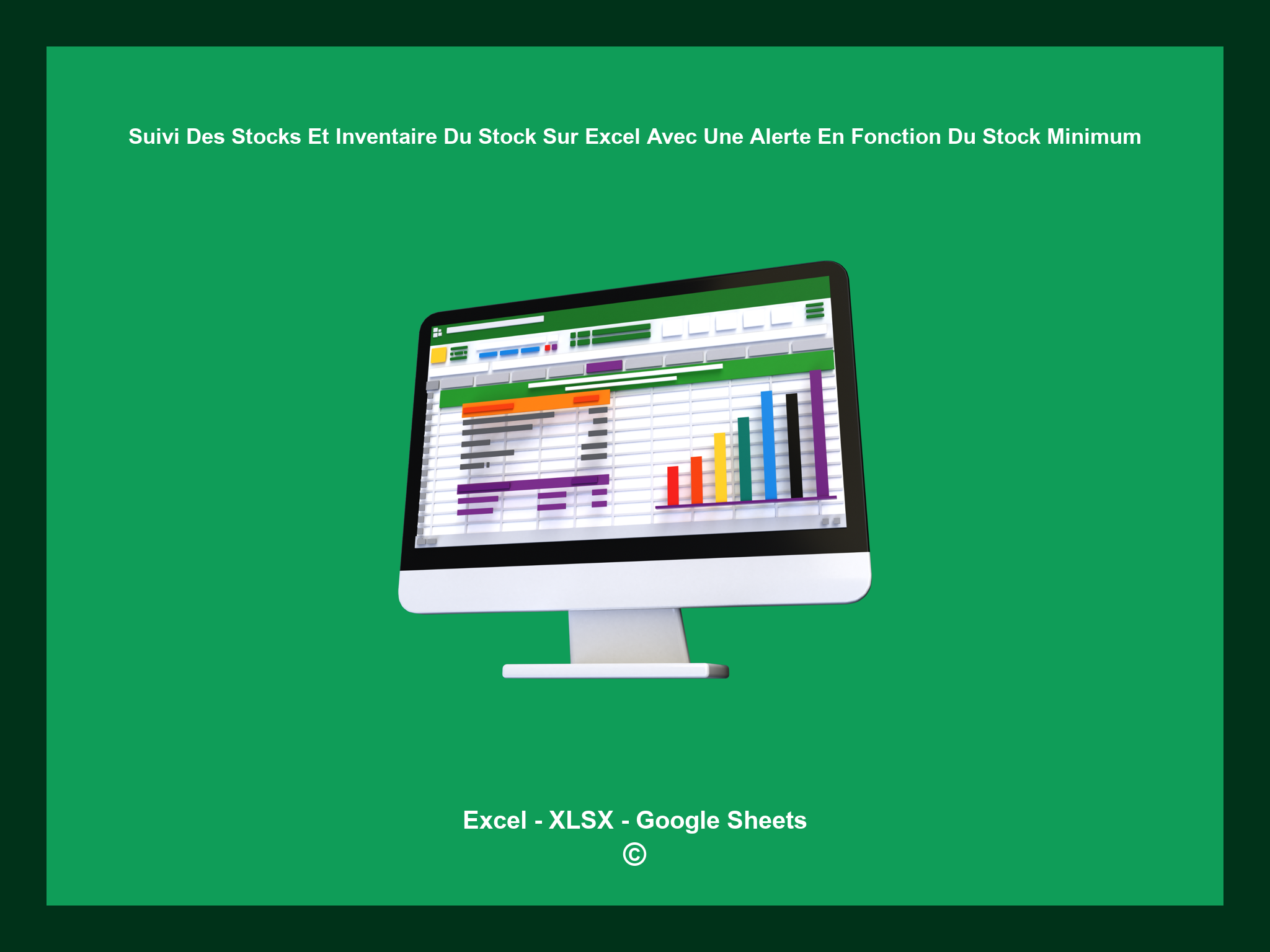 Suivi Des Stocks Et Inventaire Du Stock Sur Excel Avec Une Alerte En Fonction Du Stock Minimum
