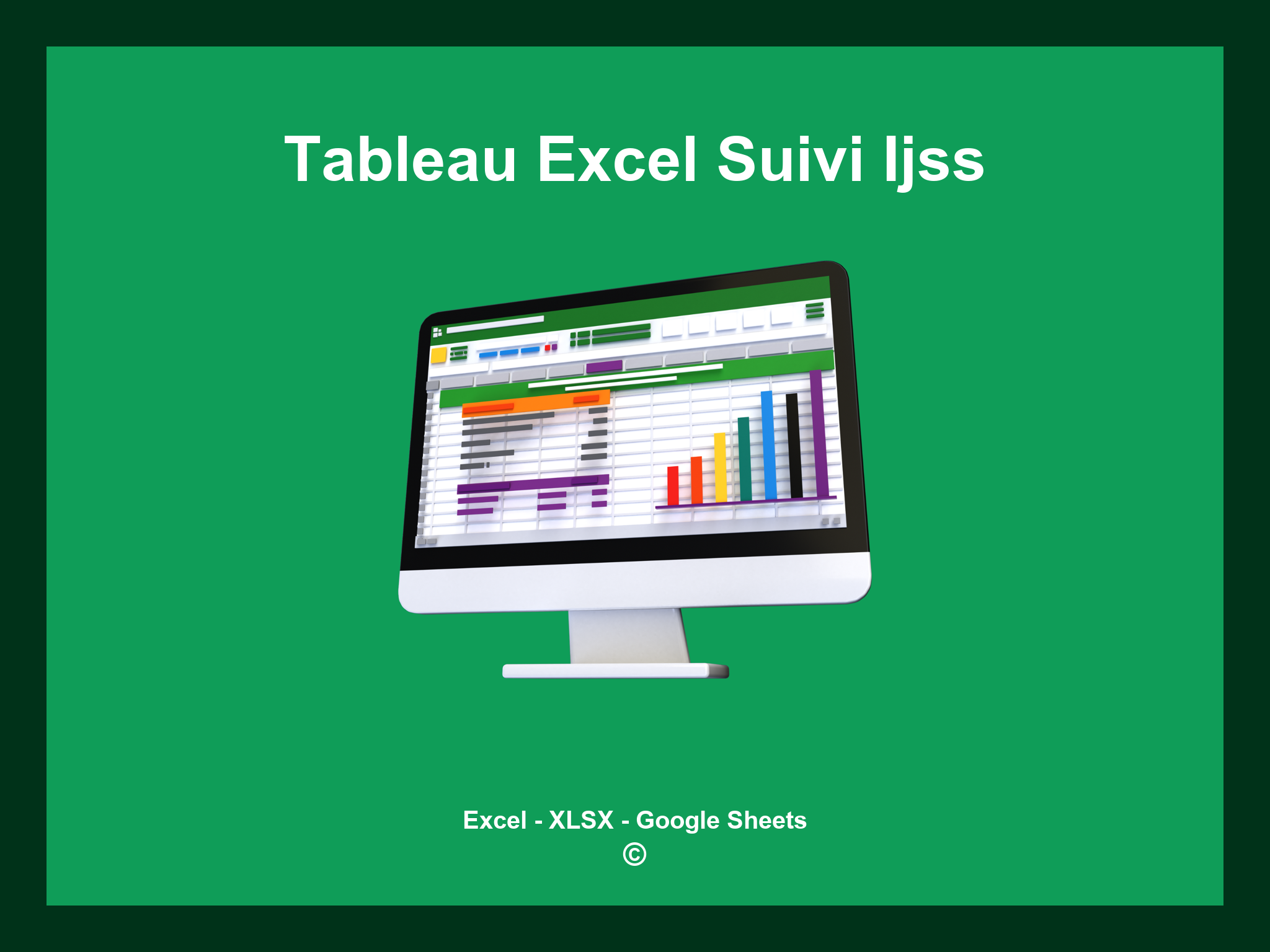 Tableau Excel Suivi Ijss